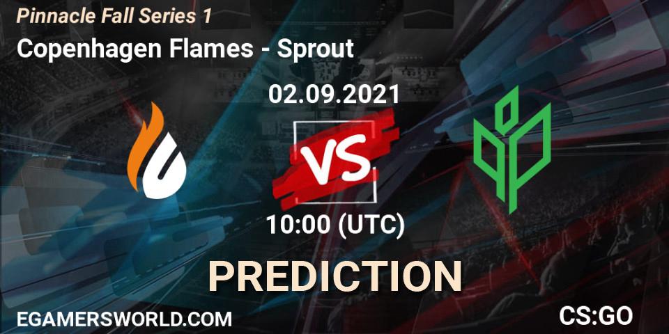 Copenhagen Flames vs Sprout: Betting TIp, Match Prediction. 02.09.21. CS2 (CS:GO), Pinnacle Fall Series #1