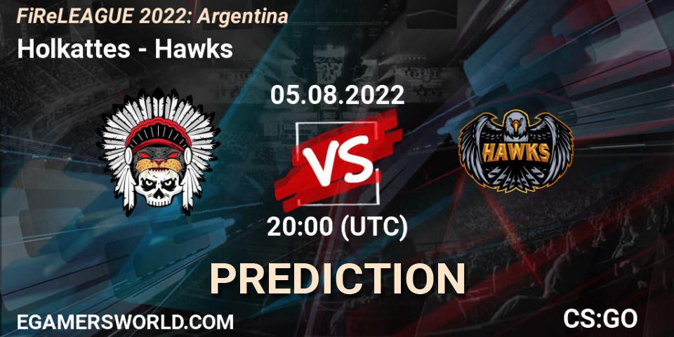 Holkattes vs Hawks: Betting TIp, Match Prediction. 04.08.22. CS2 (CS:GO), FiReLEAGUE 2022: Argentina