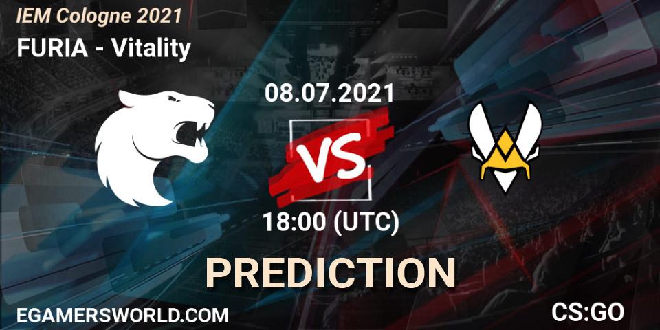 FURIA vs Vitality: Betting TIp, Match Prediction. 08.07.21. CS2 (CS:GO), IEM Cologne 2021