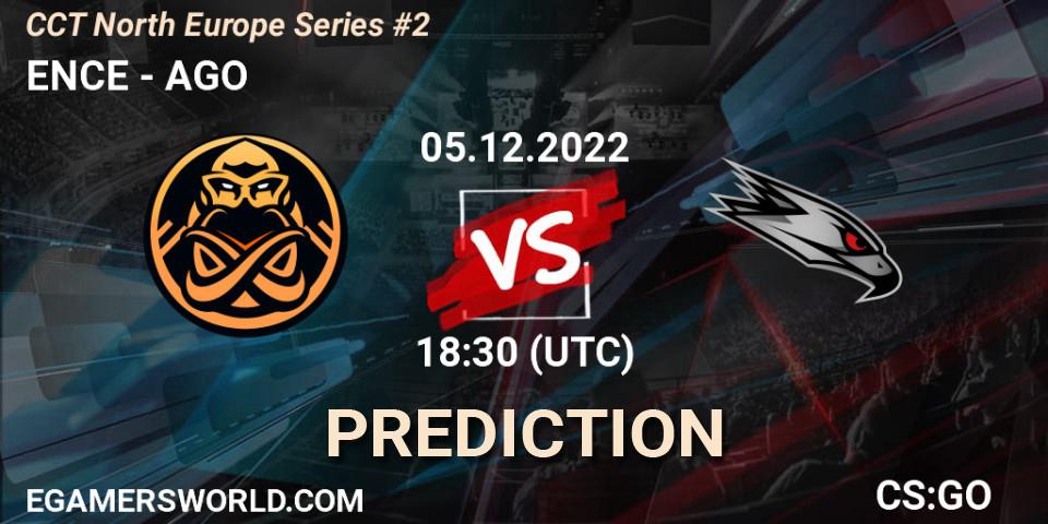 ENCE vs AGO: Betting TIp, Match Prediction. 05.12.22. CS2 (CS:GO), CCT North Europe Series #2