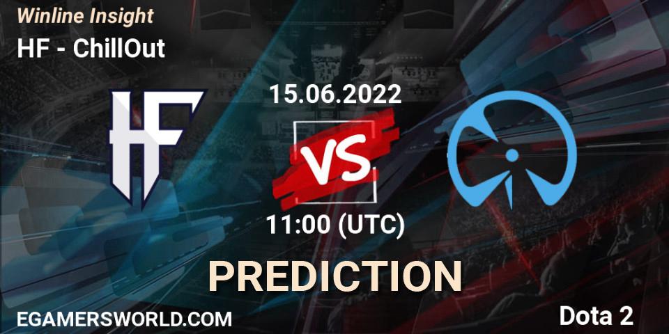 HF vs ChillOut: Betting TIp, Match Prediction. 15.06.2022 at 11:00. Dota 2, Winline Insight