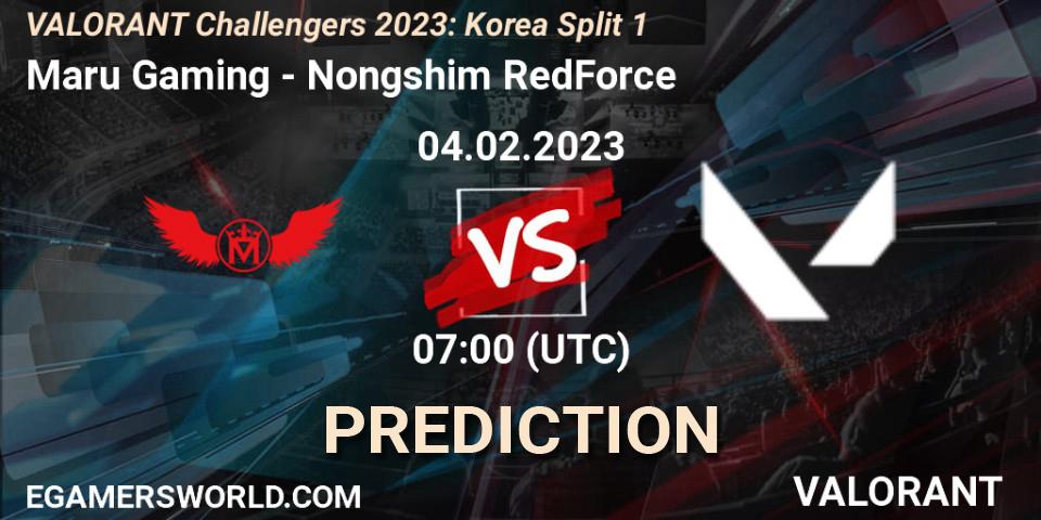 Maru Gaming vs Nongshim RedForce: Betting TIp, Match Prediction. 04.02.23. VALORANT, VALORANT Challengers 2023: Korea Split 1