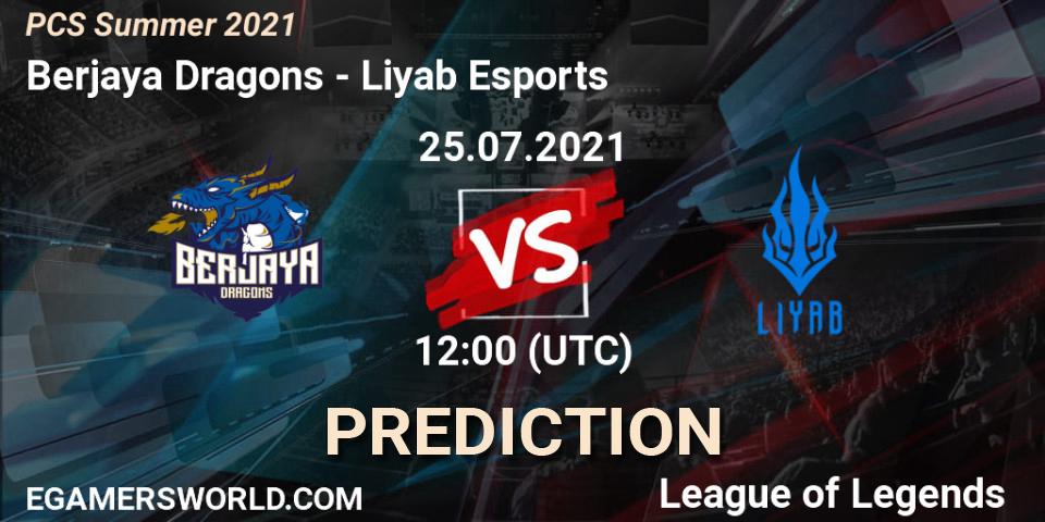 Berjaya Dragons vs Liyab Esports: Betting TIp, Match Prediction. 25.07.21. LoL, PCS Summer 2021