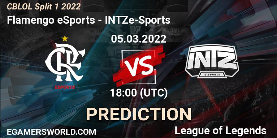 Flamengo eSports vs INTZ e-Sports: Betting TIp, Match Prediction. 05.03.22. LoL, CBLOL Split 1 2022