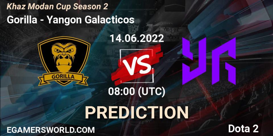 Gorilla vs Yangon Galacticos: Betting TIp, Match Prediction. 14.06.2022 at 08:43. Dota 2, Khaz Modan Cup Season 2