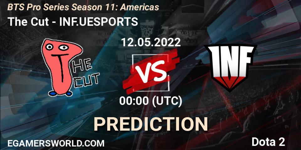 The Cut vs INF.UESPORTS: Betting TIp, Match Prediction. 12.05.2022 at 00:59. Dota 2, BTS Pro Series Season 11: Americas