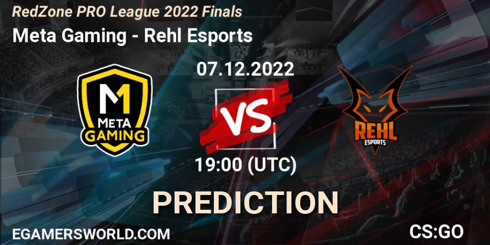 Meta Gaming Brasil vs Rehl Esports: Betting TIp, Match Prediction. 07.12.22. CS2 (CS:GO), RedZone PRO League 2022 Finals