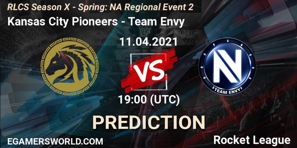 Kansas City Pioneers vs Team Envy: Betting TIp, Match Prediction. 11.04.2021 at 19:00. Rocket League, RLCS Season X - Spring: NA Regional Event 2