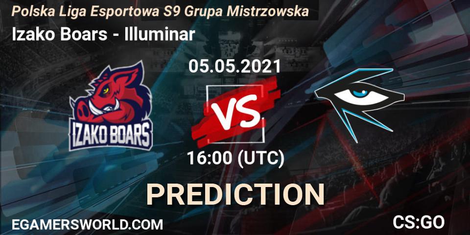 Izako Boars vs Illuminar: Betting TIp, Match Prediction. 05.05.21. CS2 (CS:GO), Polska Liga Esportowa S9 Grupa Mistrzowska