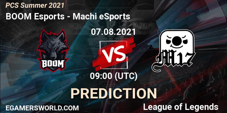 BOOM Esports vs Machi eSports: Betting TIp, Match Prediction. 07.08.21. LoL, PCS Summer 2021