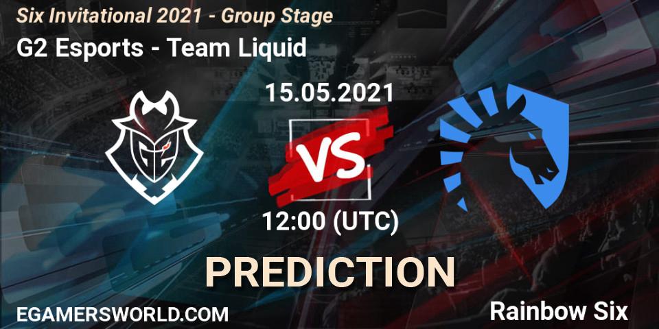 G2 Esports vs Team Liquid: Betting TIp, Match Prediction. 15.05.21. Rainbow Six, Six Invitational 2021 - Group Stage