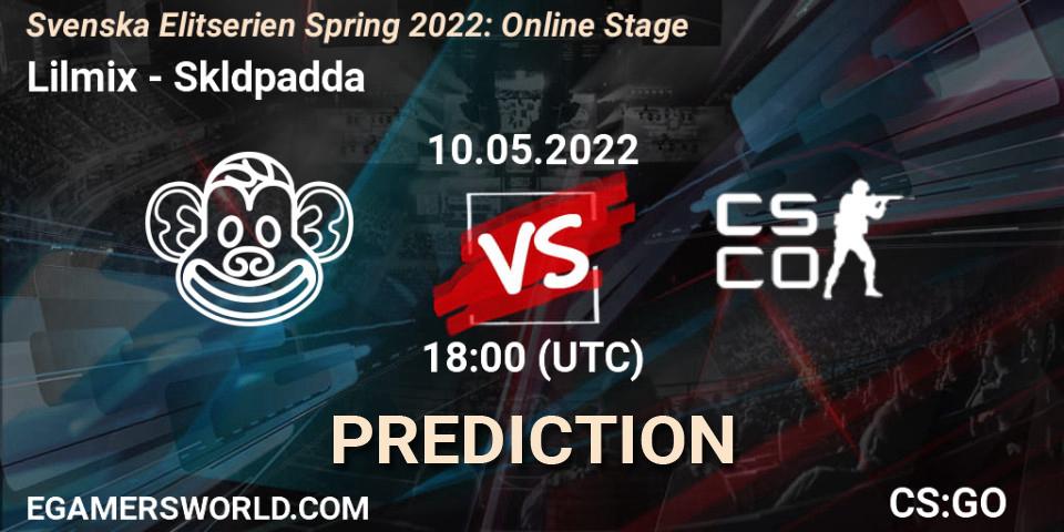 Lilmix vs Sköldpadda: Betting TIp, Match Prediction. 10.05.22. CS2 (CS:GO), Svenska Elitserien Spring 2022: Online Stage