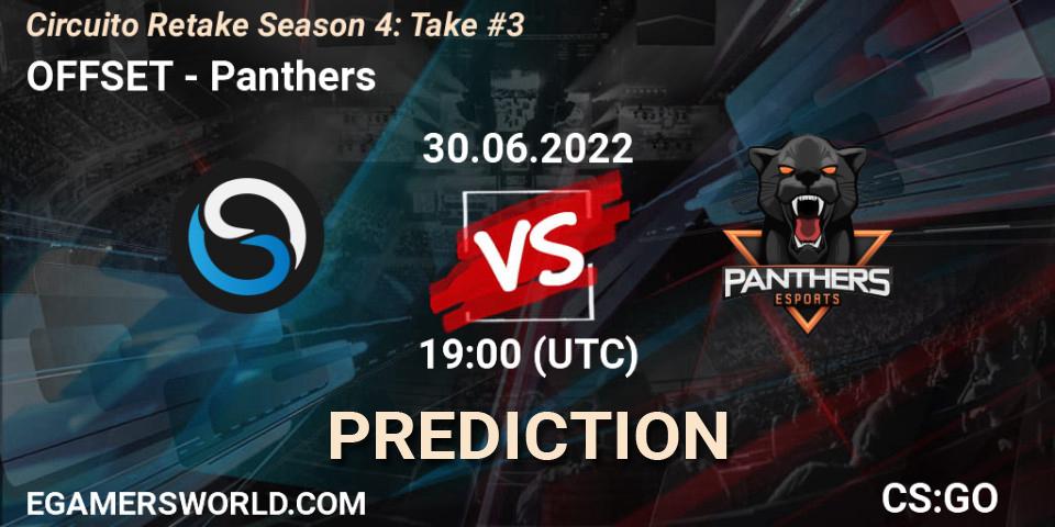 OFFSET vs Panthers: Betting TIp, Match Prediction. 30.06.22. CS2 (CS:GO), Circuito Retake Season 4: Take #3