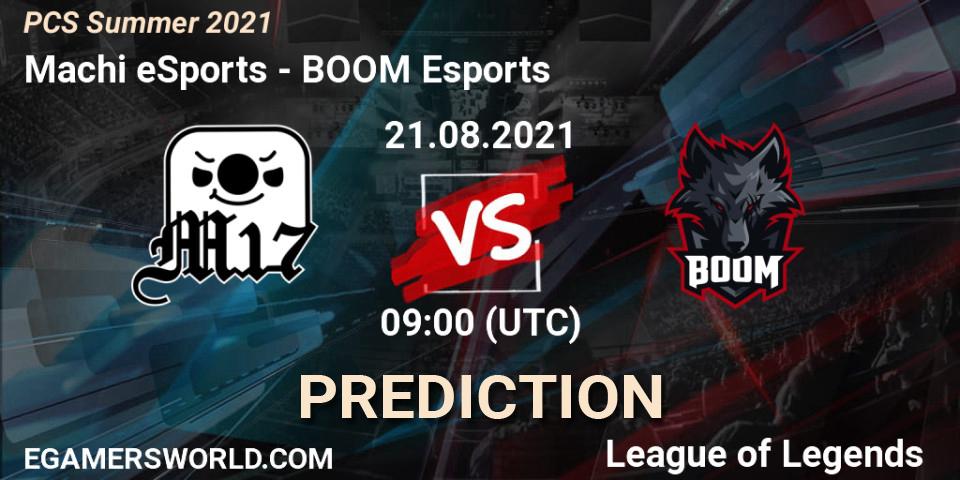 Machi eSports vs BOOM Esports: Betting TIp, Match Prediction. 21.08.21. LoL, PCS Summer 2021
