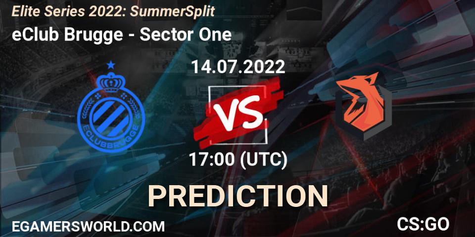 eClub Brugge vs Sector One: Betting TIp, Match Prediction. 14.07.22. CS2 (CS:GO), Elite Series 2022: Summer Split