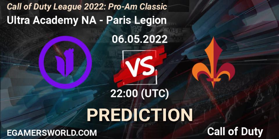 Ultra Academy NA vs Paris Legion: Betting TIp, Match Prediction. 06.05.2022 at 22:00. Call of Duty, Call of Duty League 2022: Pro-Am Classic