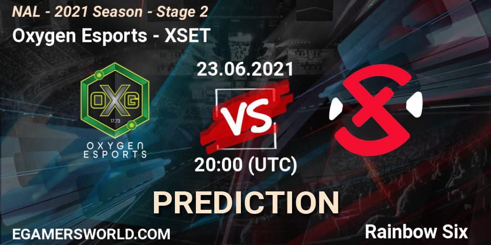 Oxygen Esports vs XSET: Betting TIp, Match Prediction. 23.06.2021 at 20:00. Rainbow Six, NAL - 2021 Season - Stage 2