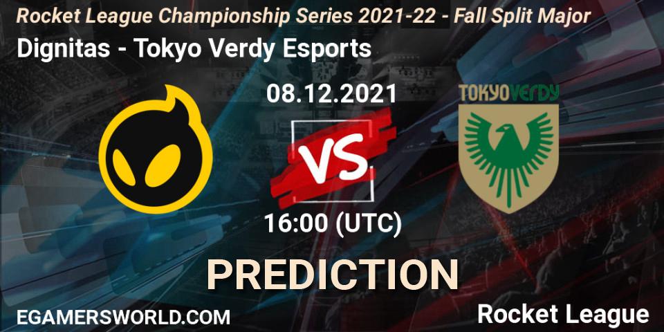 Dignitas vs Tokyo Verdy Esports: Betting TIp, Match Prediction. 08.12.2021 at 16:00. Rocket League, RLCS 2021-22 - Fall Split Major
