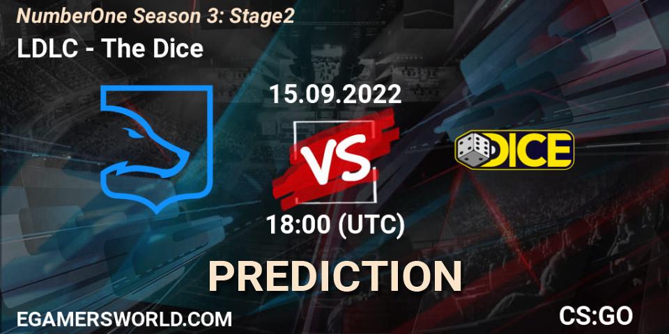 LDLC vs The Dice: Betting TIp, Match Prediction. 15.09.22. CS2 (CS:GO), NumberOne Season 3: Stage 2
