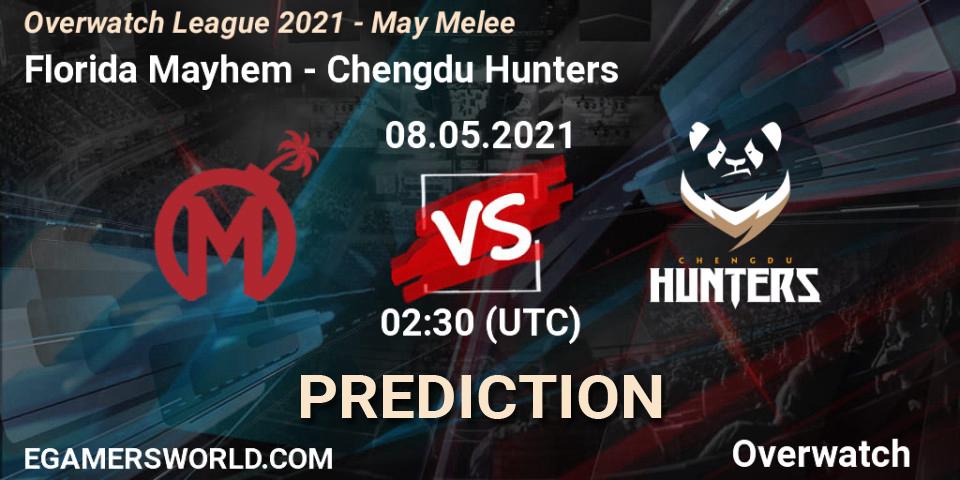 Florida Mayhem vs Chengdu Hunters: Betting TIp, Match Prediction. 08.05.21. Overwatch, Overwatch League 2021 - May Melee
