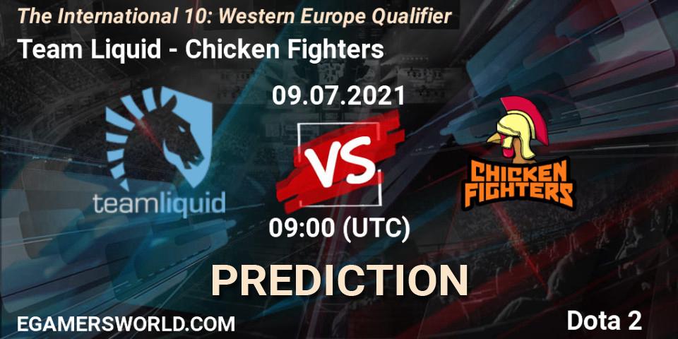 Team Liquid vs Chicken Fighters: Betting TIp, Match Prediction. 09.07.21. Dota 2, The International 10: Western Europe Qualifier