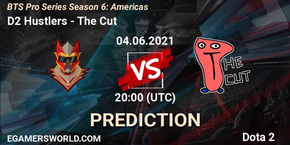 D2 Hustlers vs The Cut: Betting TIp, Match Prediction. 04.06.2021 at 22:09. Dota 2, BTS Pro Series Season 6: Americas