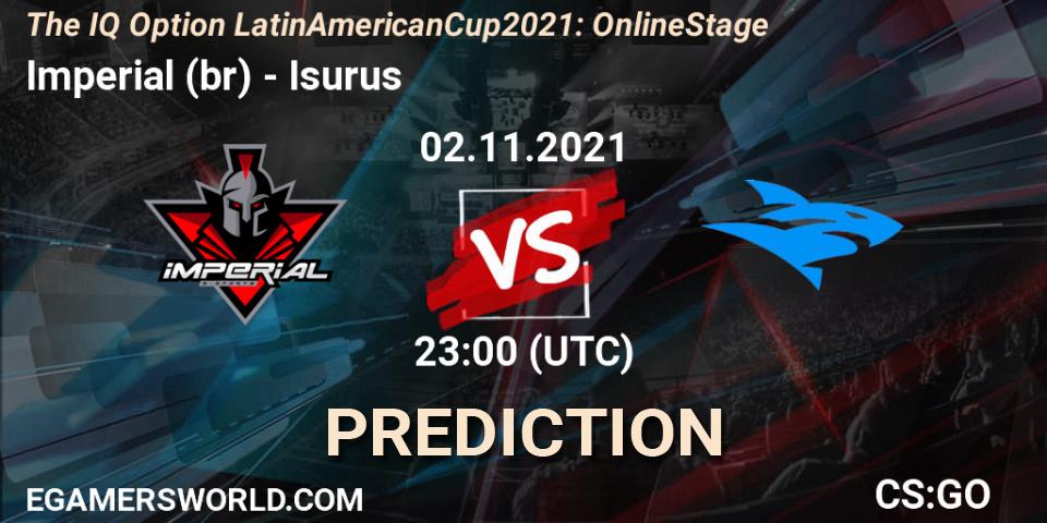 Imperial (br) vs Isurus: Betting TIp, Match Prediction. 02.11.21. CS2 (CS:GO), The IQ Option Latin American Cup 2021: Online Stage