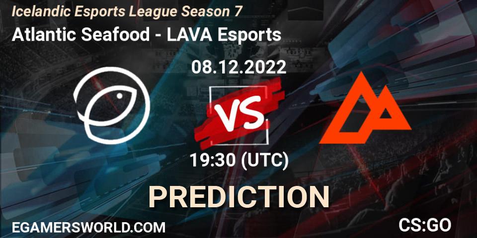 Atlantic Seafood vs LAVA Esports: Betting TIp, Match Prediction. 08.12.22. CS2 (CS:GO), Icelandic Esports League Season 7