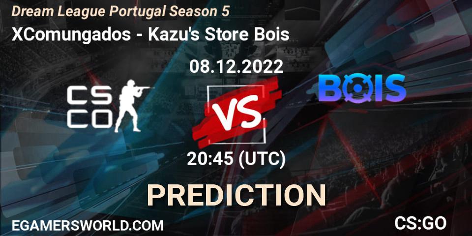XComungados vs Kazu's Store Bois: Betting TIp, Match Prediction. 08.12.22. CS2 (CS:GO), Dream League Portugal Season 5