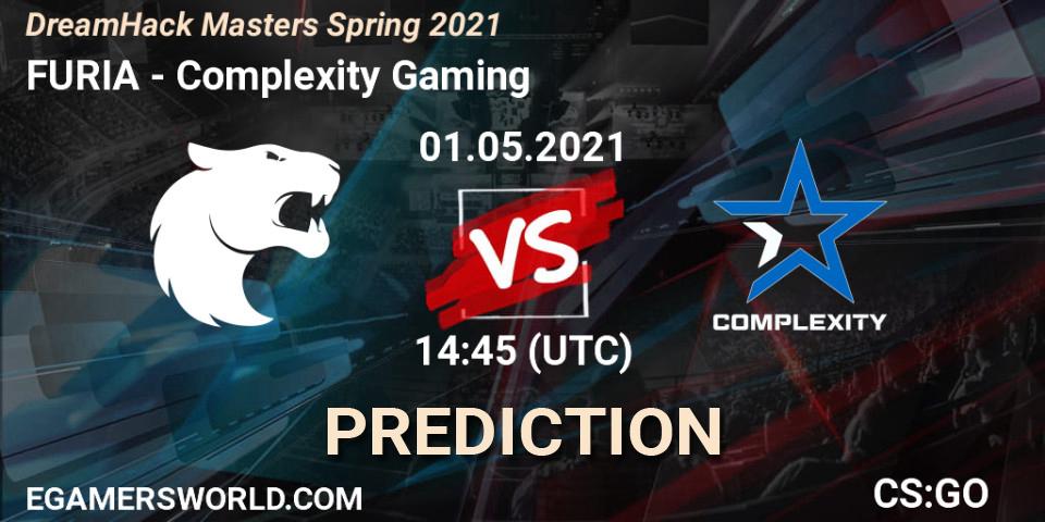FURIA vs Complexity Gaming: Betting TIp, Match Prediction. 01.05.21. CS2 (CS:GO), DreamHack Masters Spring 2021