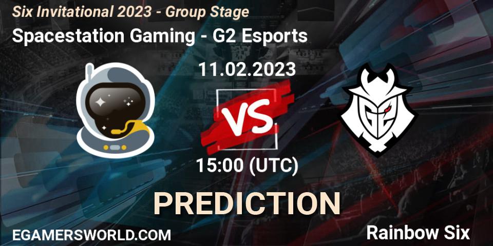 Spacestation Gaming vs G2 Esports: Betting TIp, Match Prediction. 11.02.23. Rainbow Six, Six Invitational 2023 - Group Stage