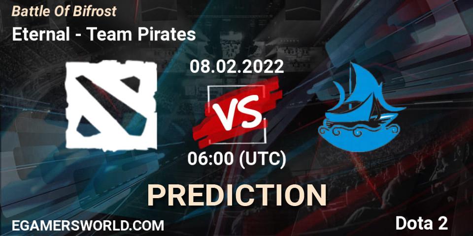 Eternal vs Team Pirates: Betting TIp, Match Prediction. 08.02.2022 at 06:00. Dota 2, Battle Of Bifrost