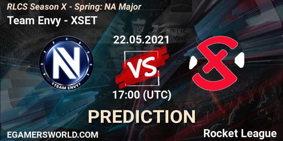 Team Envy vs XSET: Betting TIp, Match Prediction. 22.05.21. Rocket League, RLCS Season X - Spring: NA Major