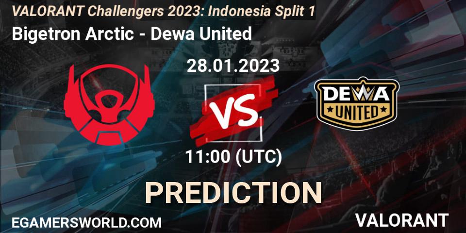 Bigetron Arctic vs Dewa United: Betting TIp, Match Prediction. 28.01.23. VALORANT, VALORANT Challengers 2023: Indonesia Split 1
