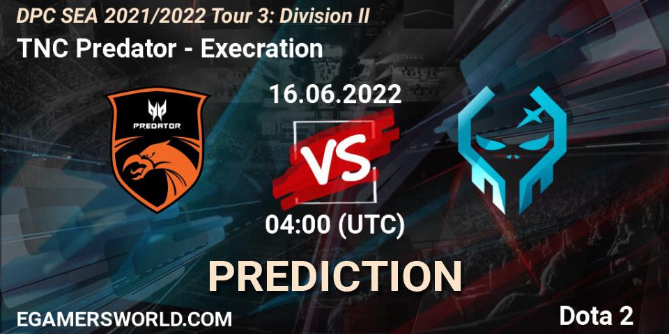 TNC Predator vs Execration: Betting TIp, Match Prediction. 16.06.22. Dota 2, DPC SEA 2021/2022 Tour 3: Division II
