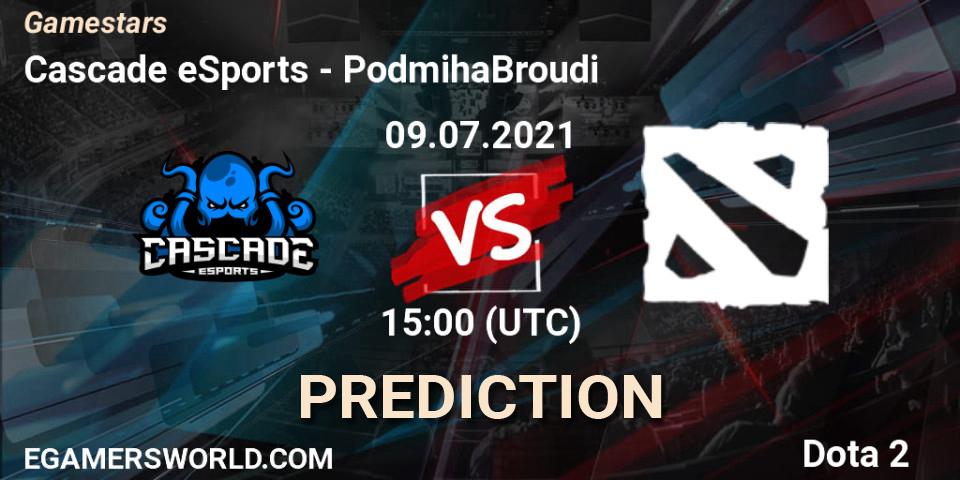 Cascade eSports vs PodmihaBroudi: Betting TIp, Match Prediction. 09.07.21. Dota 2, Gamestars