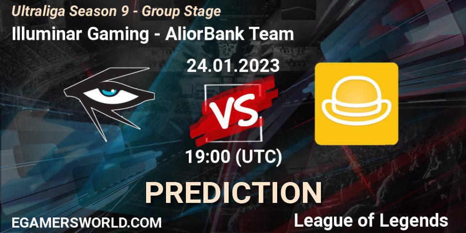 Illuminar Gaming vs AliorBank Team: Betting TIp, Match Prediction. 24.01.2023 at 19:30. LoL, Ultraliga Season 9 - Group Stage