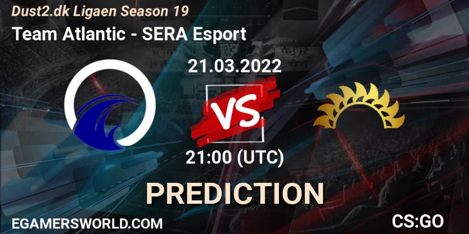 Team Atlantic vs SERA Esport: Betting TIp, Match Prediction. 21.03.22. CS2 (CS:GO), Dust2.dk Ligaen Season 19