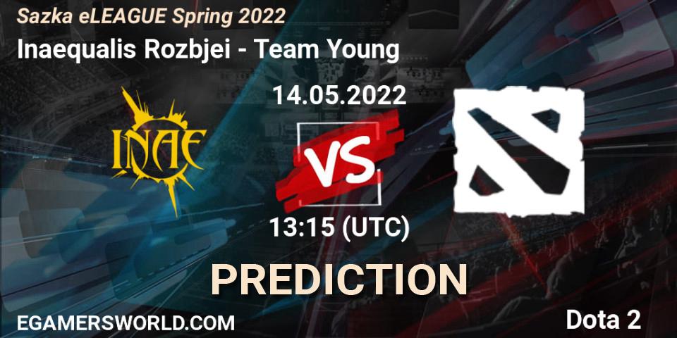 Inaequalis Rozbíječi vs Team Young: Betting TIp, Match Prediction. 14.05.22. Dota 2, Sazka eLEAGUE Spring 2022