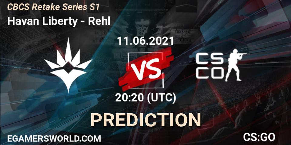 Havan Liberty vs Rehl Esports: Betting TIp, Match Prediction. 11.06.2021 at 20:20. Counter-Strike (CS2), CBCS Retake Series S1