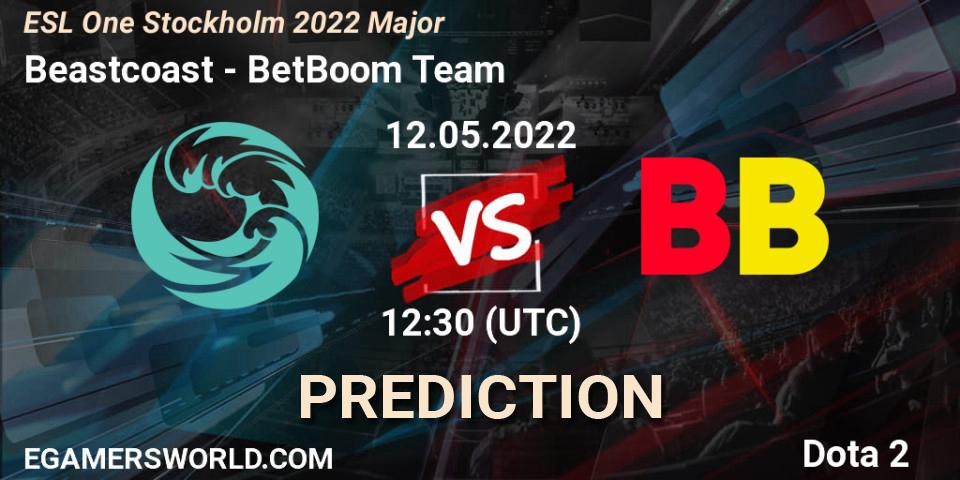 Beastcoast vs BetBoom Team: Betting TIp, Match Prediction. 12.05.2022 at 12:43. Dota 2, ESL One Stockholm 2022 Major