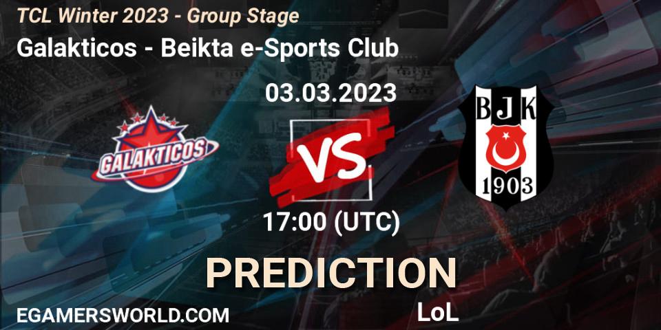 Galakticos vs Beşiktaş e-Sports Club: Betting TIp, Match Prediction. 10.03.23. LoL, TCL Winter 2023 - Group Stage