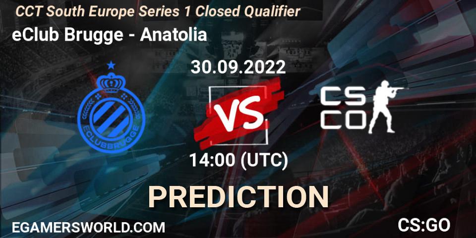 eClub Brugge vs TOA: Betting TIp, Match Prediction. 30.09.22. CS2 (CS:GO), CCT South Europe Series 1 Closed Qualifier