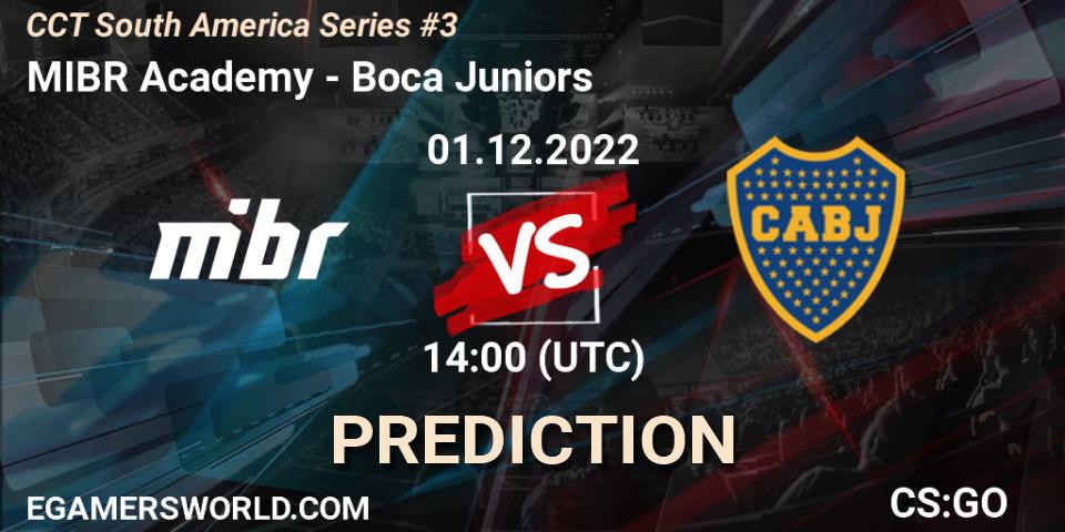 MIBR Academy vs Boca Juniors: Betting TIp, Match Prediction. 01.12.22. CS2 (CS:GO), CCT South America Series #3