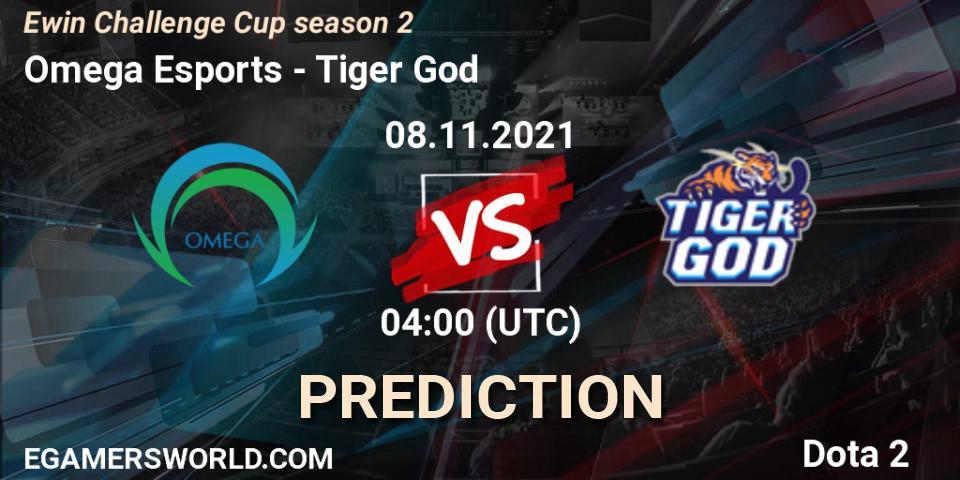 Omega Esports vs Tiger God: Betting TIp, Match Prediction. 08.11.2021 at 04:12. Dota 2, Ewin Challenge Cup season 2