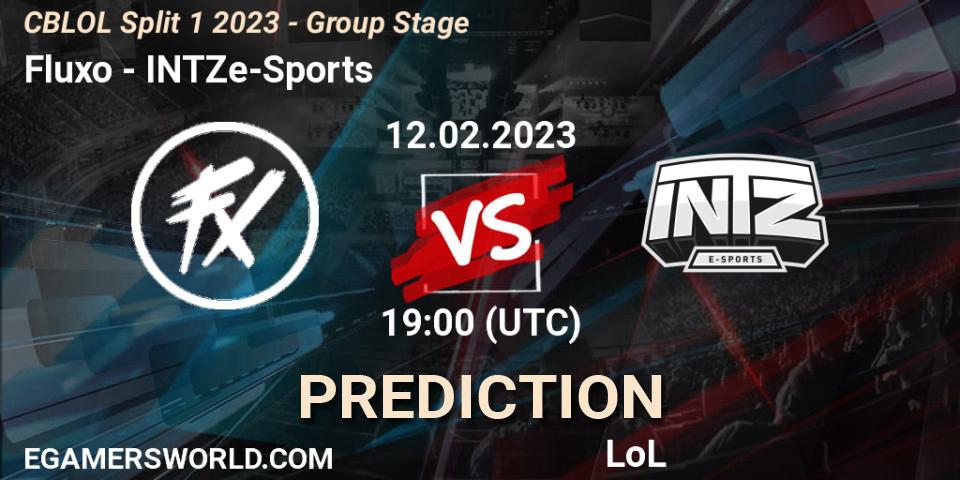 Fluxo vs INTZ e-Sports: Betting TIp, Match Prediction. 12.02.23. LoL, CBLOL Split 1 2023 - Group Stage