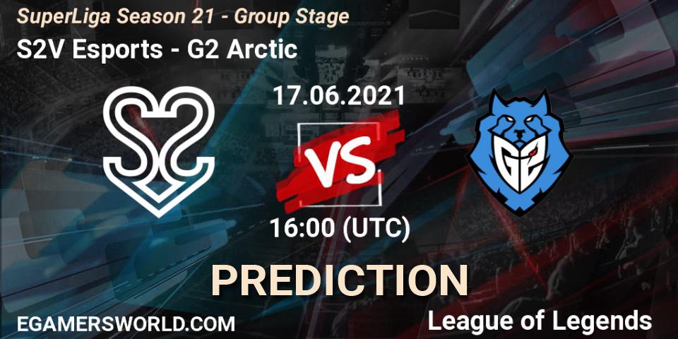 S2V Esports vs G2 Arctic: Betting TIp, Match Prediction. 17.06.21. LoL, SuperLiga Season 21 - Group Stage 