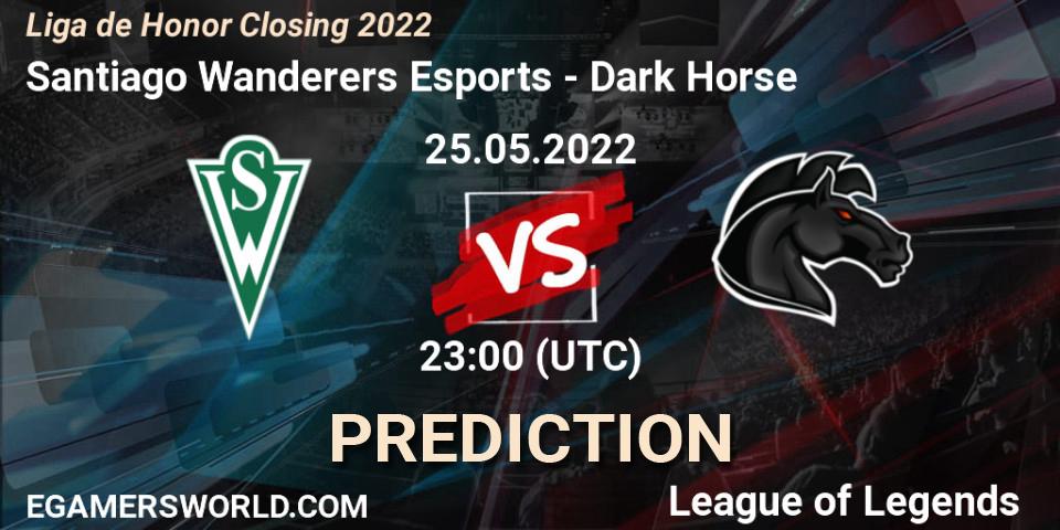 Santiago Wanderers Esports vs Dark Horse: Betting TIp, Match Prediction. 25.05.22. LoL, Liga de Honor Closing 2022
