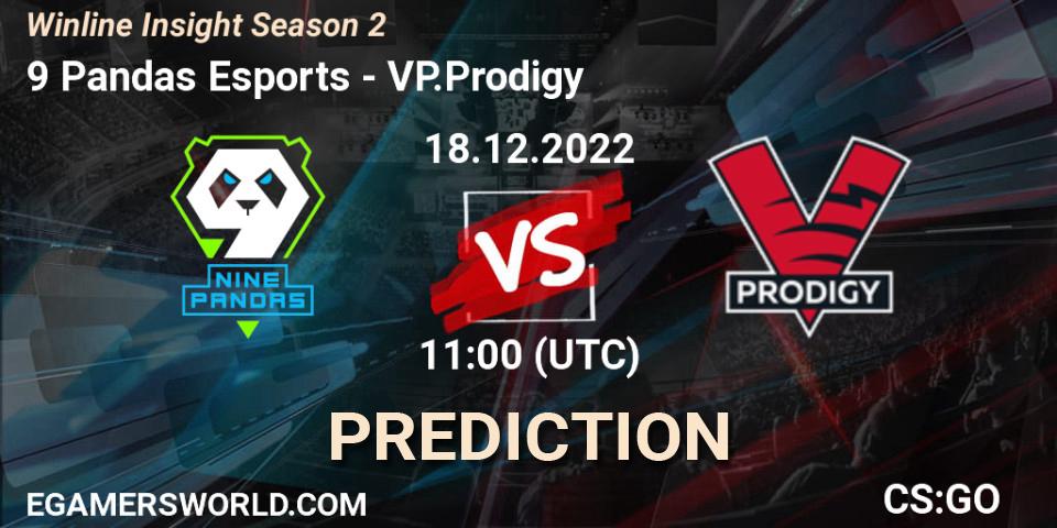 9 Pandas Esports vs VP.Prodigy: Betting TIp, Match Prediction. 18.12.22. CS2 (CS:GO), Winline Insight Season 2