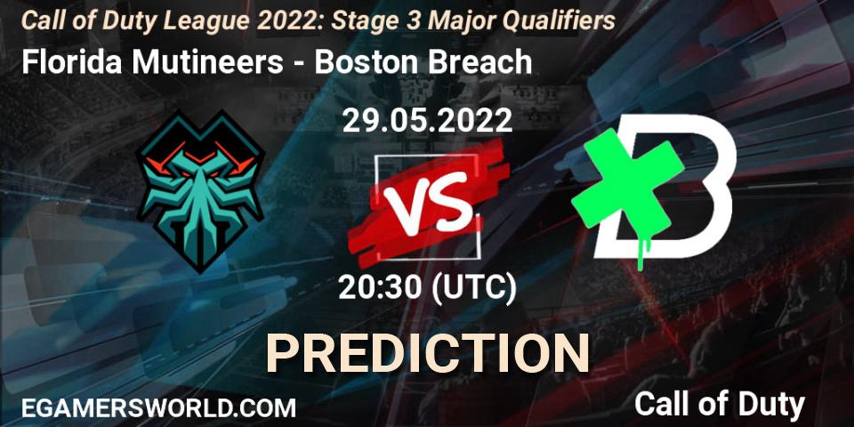 Florida Mutineers vs Boston Breach: Betting TIp, Match Prediction. 29.05.2022 at 20:30. Call of Duty, Call of Duty League 2022: Stage 3